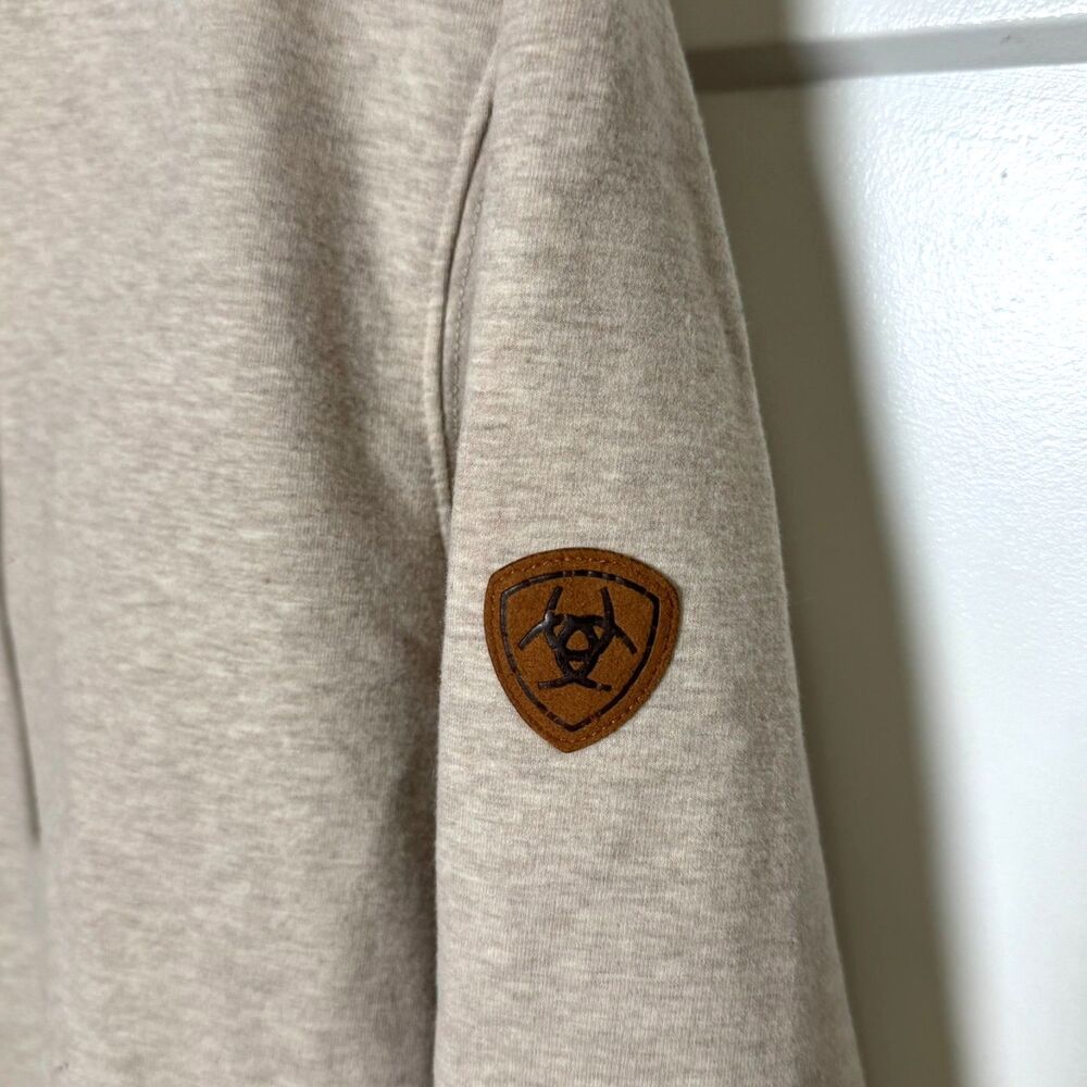 Ariat REAL Women’s Large Hoodie Equestrian Horse Sweatshirt Western Ranch Fleece - Picture 7 of 12
